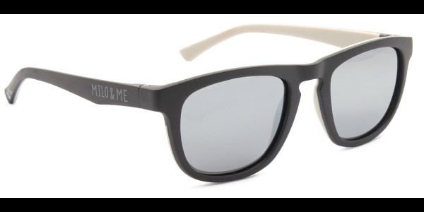 Dominique Black/Glacial gray