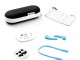 Sam donkerblauw / aqua