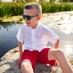 Dominique Tmavě zelená / Světle zelená