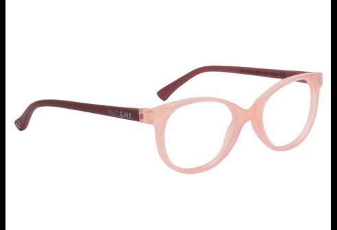 Sara Transparent dusky pink/Peach