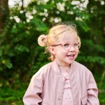 Sara Transparent Peach/Dusky pink