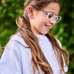 Kim Transparent clear/Black