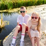 Dominique Dark green / Light green