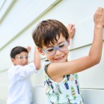 Alex Transparent denim light blue/Dark blue