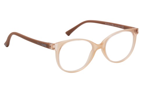 Sara Transparent nude/Terracotta