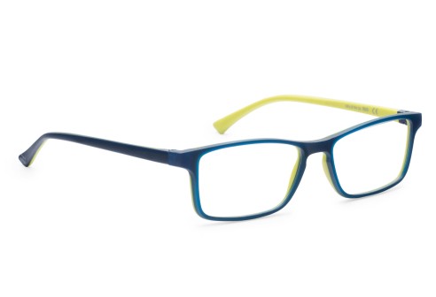 Sam Dark Blue/Yellow Green