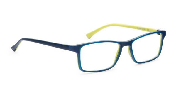 Sam Dark Blue/Yellow Green