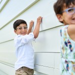 Alex Transparent denim light blue/Dark blue