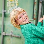 Noah Transparent blush/Blackberry