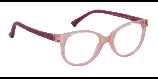 Sara Transparent blush/Blackberry