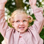 Sara Transparent Peach/Dusky pink