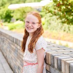 Sara Transparent dusky pink/Peach