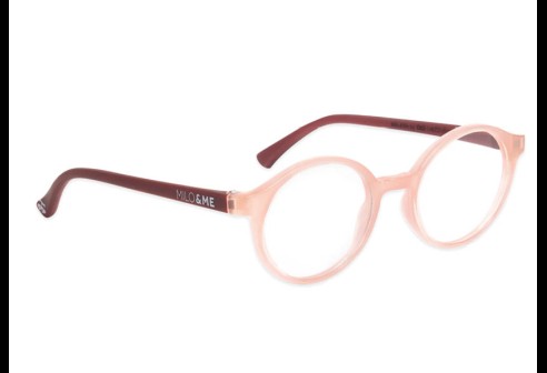 Charly Transparent dusky pink/Peach