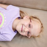 Charly Transparent dusky pink/Peach