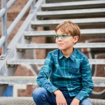 Michele Transparent light green/Dark green