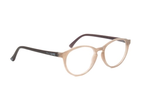 Kim licht bruin / bruin half transparant