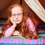 Billie licht bruin / bruin half transparant